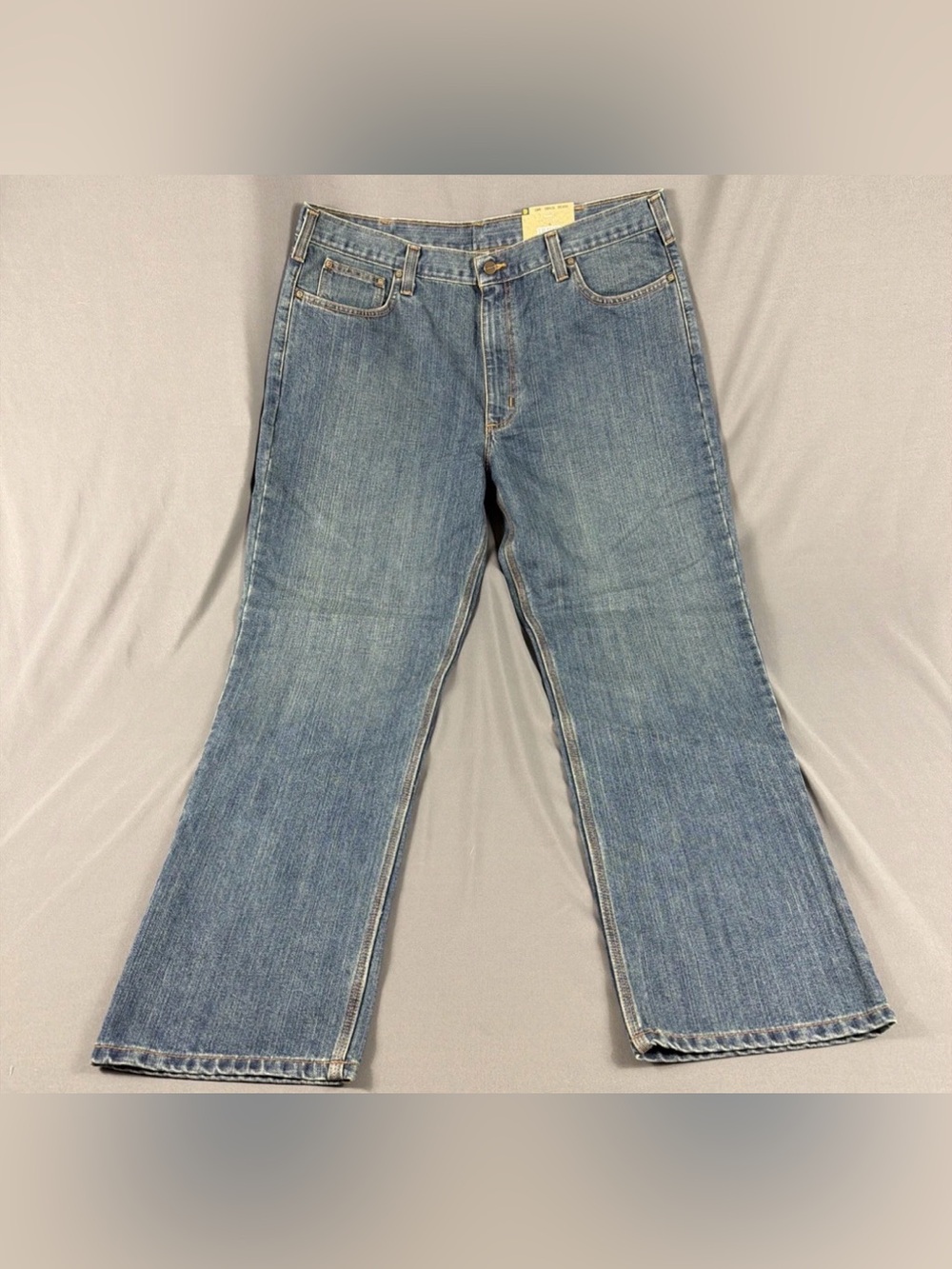 Carhartt Jeans Holter Relaxed 5 Pocket 40 x 32 Blue Cotton Polyester MSRP $105